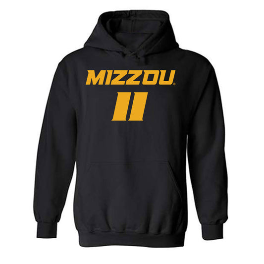 Missouri - NCAA Men's Basketball : Trent Pierce - Sports Shersey Hooded Sweatshirt-0