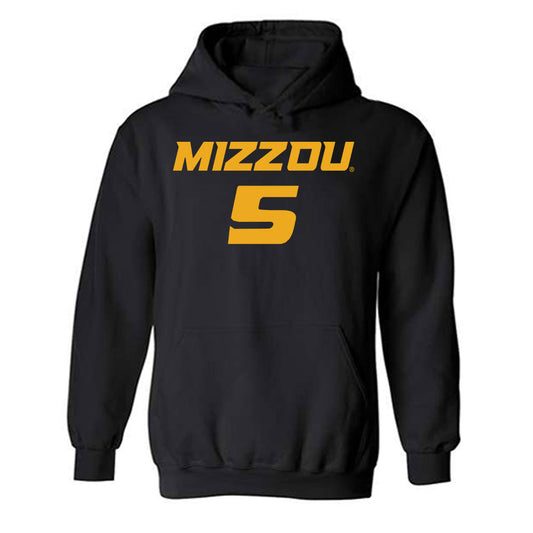 Missouri - NCAA Men's Basketball : T.O. Barrett - Sports Shersey Hooded Sweatshirt-0