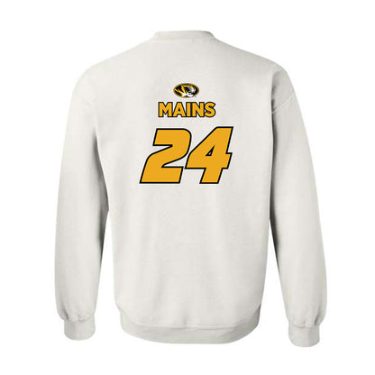 Missouri - NCAA Women's Basketball : Sydney Mains - Classic Shersey Crewneck Sweatshirt-1