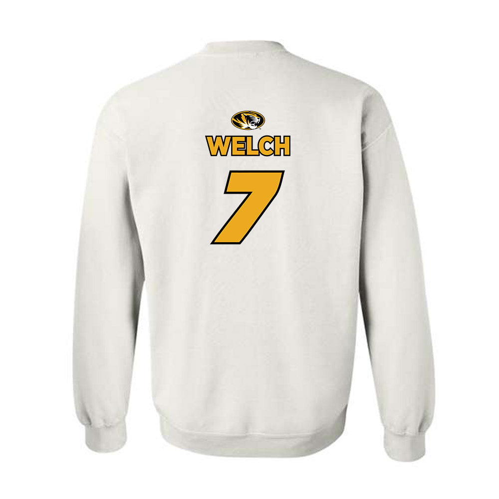Missouri - NCAA Women's Basketball : Tanyuel Welch - Classic Shersey Crewneck Sweatshirt-1