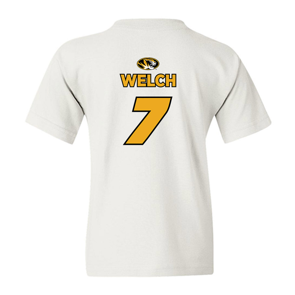 Missouri - NCAA Women's Basketball : Tanyuel Welch - Classic Shersey Youth T-Shirt-1