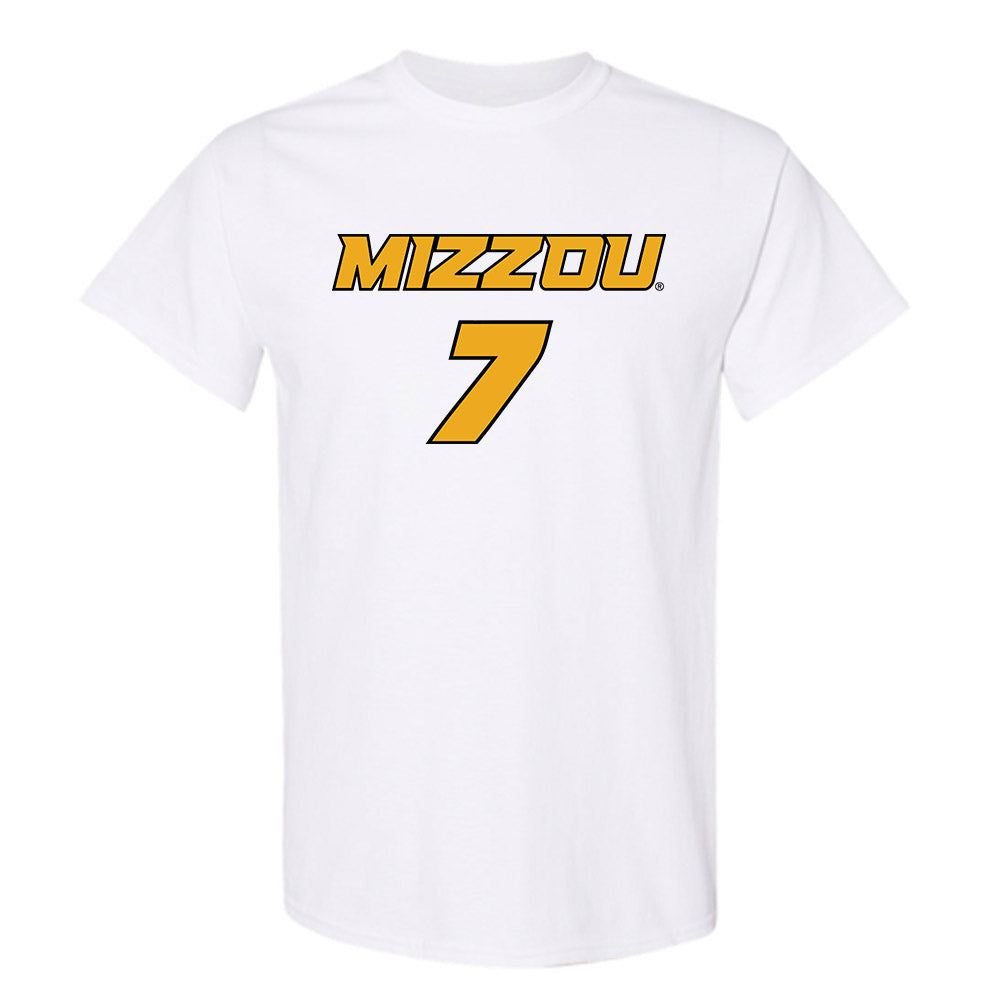 Missouri - NCAA Women's Basketball : Tanyuel Welch - Classic Shersey T-Shirt-0