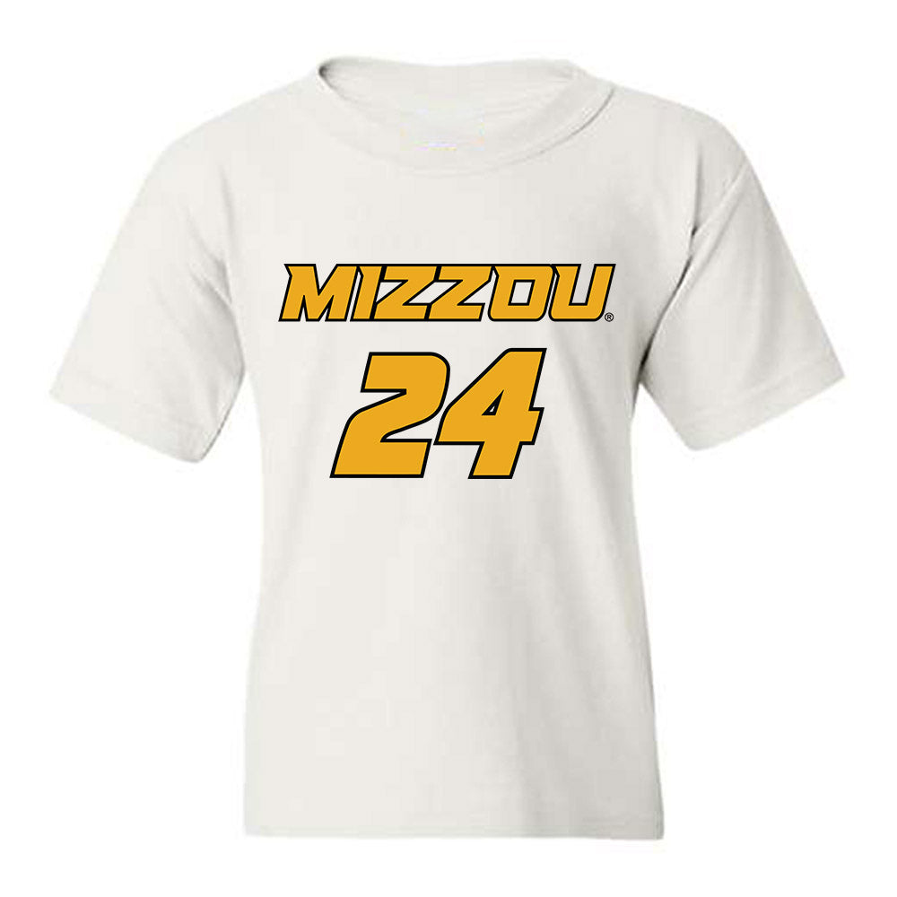 Missouri - NCAA Women's Basketball : Sydney Mains - Classic Shersey Youth T-Shirt-0