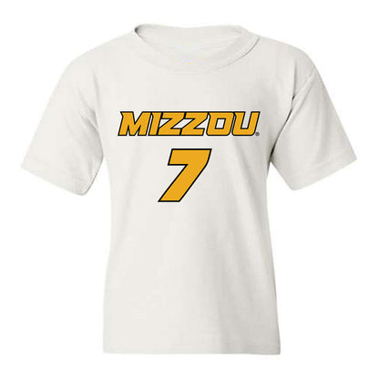 Missouri - NCAA Women's Basketball : Tanyuel Welch - Classic Shersey Youth T-Shirt-0