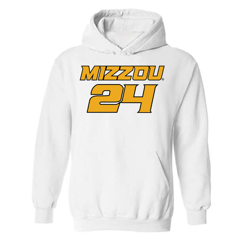Missouri - NCAA Women's Basketball : Sydney Mains - Classic Shersey Hooded Sweatshirt-0