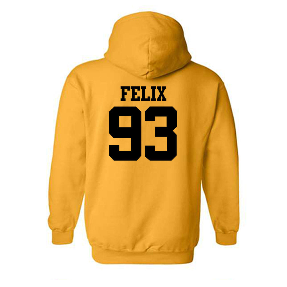 Missouri - NCAA Football : Jocques Felix - Generic Shersey Hooded Sweatshirt-1