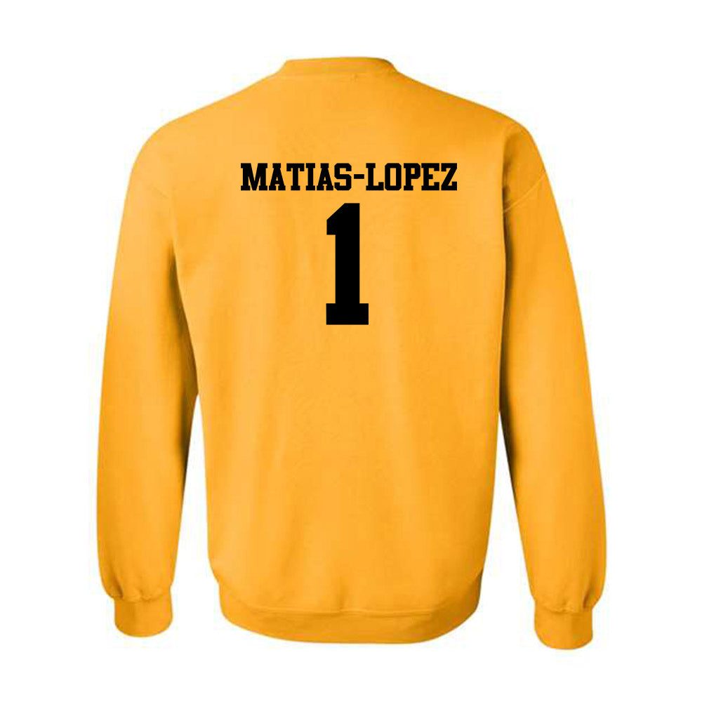 Missouri - NCAA Women's Volleyball : Zoey Matias-Lopez - Generic Shersey Crewneck Sweatshirt-1