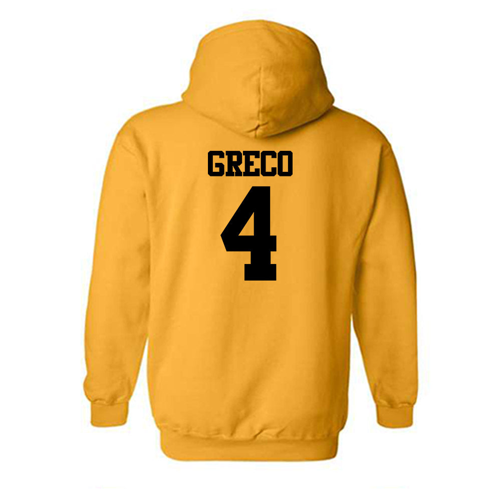 Missouri - NCAA Football : Trajen Greco - Generic Shersey Hooded Sweatshirt-1