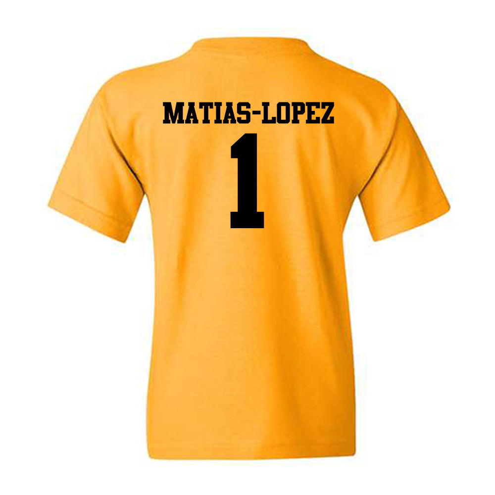 Missouri - NCAA Women's Volleyball : Zoey Matias-Lopez - Generic Shersey Youth T-Shirt-1