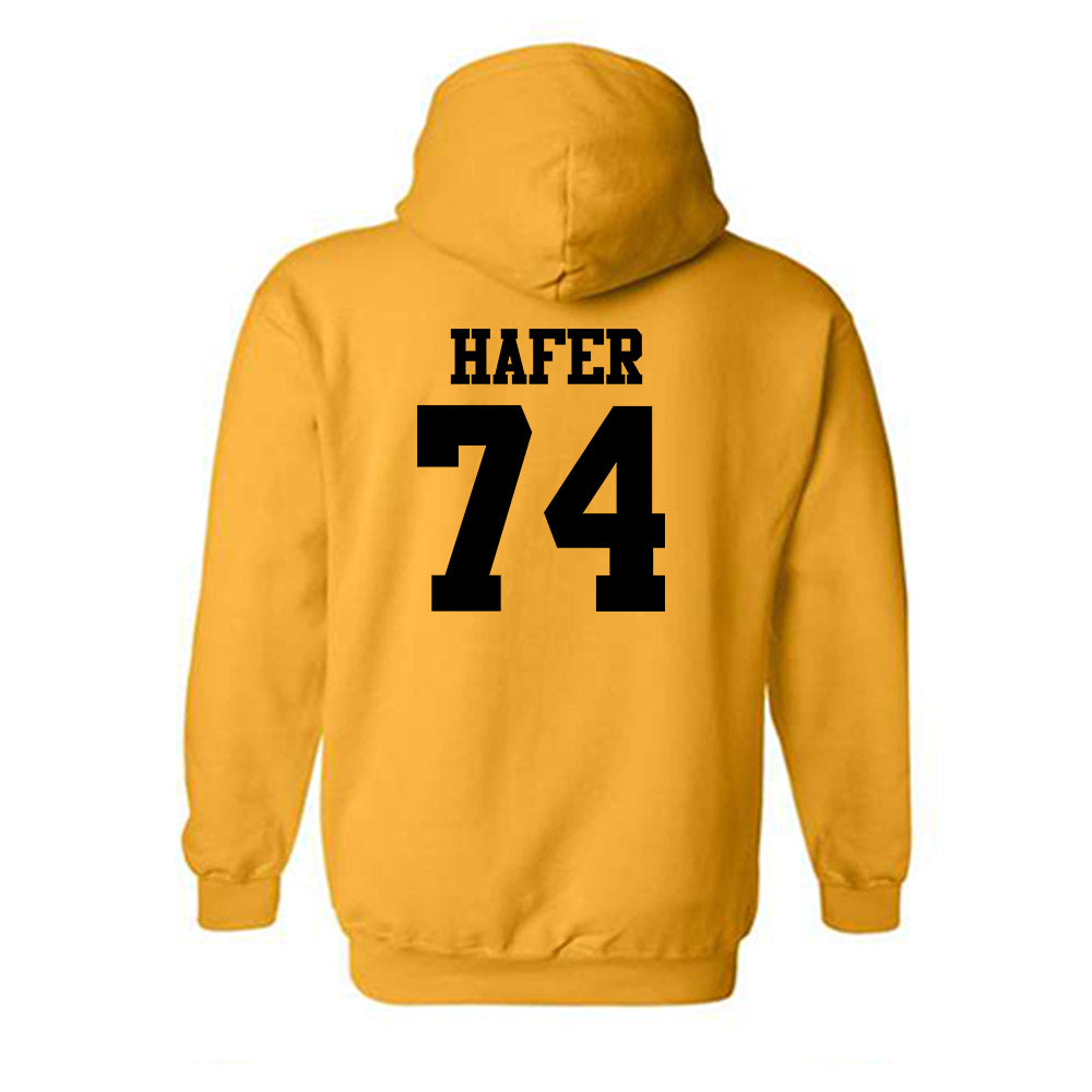 Missouri - NCAA Football : Whit Hafer - Generic Shersey Hooded Sweatshirt-1