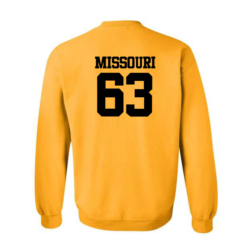 Missouri - NCAA Football : Chace Missouri - Generic Shersey Crewneck Sweatshirt-1
