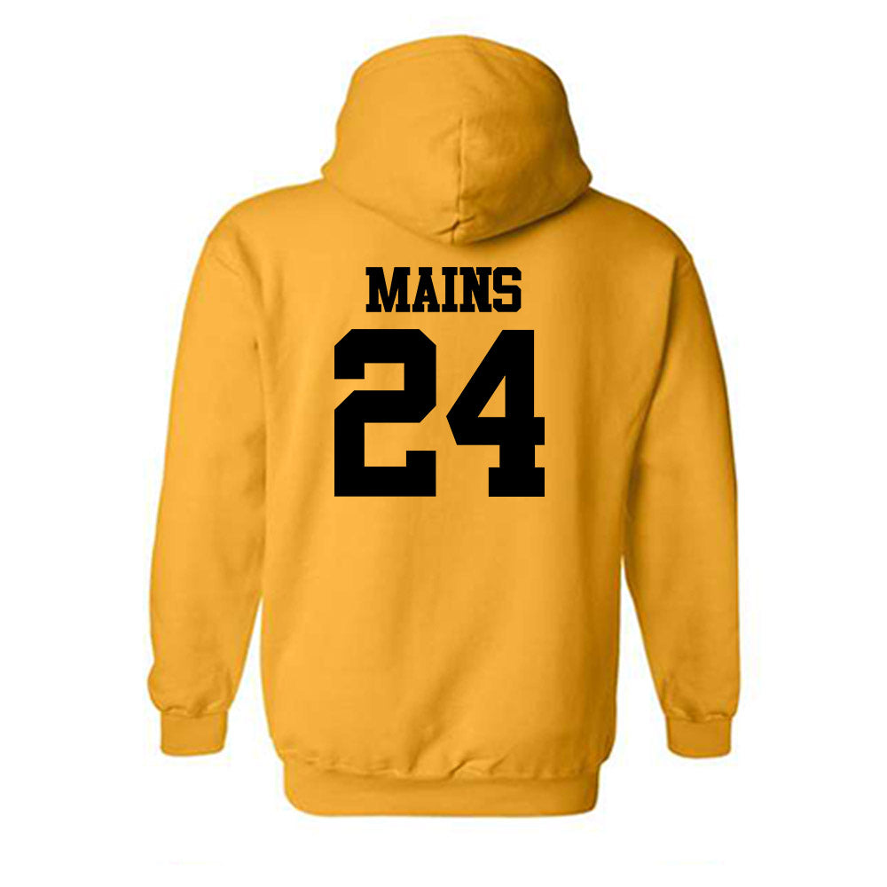 Missouri - NCAA Women's Basketball : Sydney Mains - Generic Shersey Hooded Sweatshirt-1