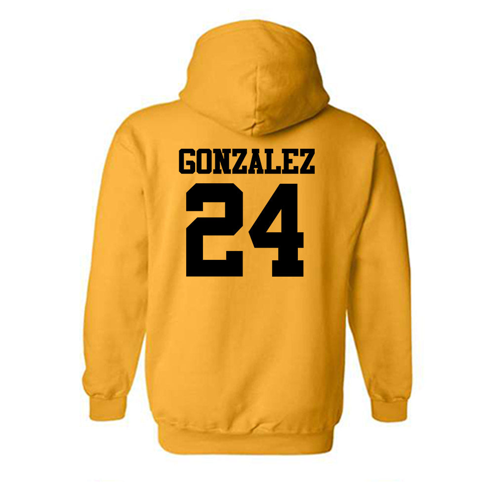 Missouri - NCAA Baseball : Keyler Gonzalez - Generic Shersey Hooded Sweatshirt-1