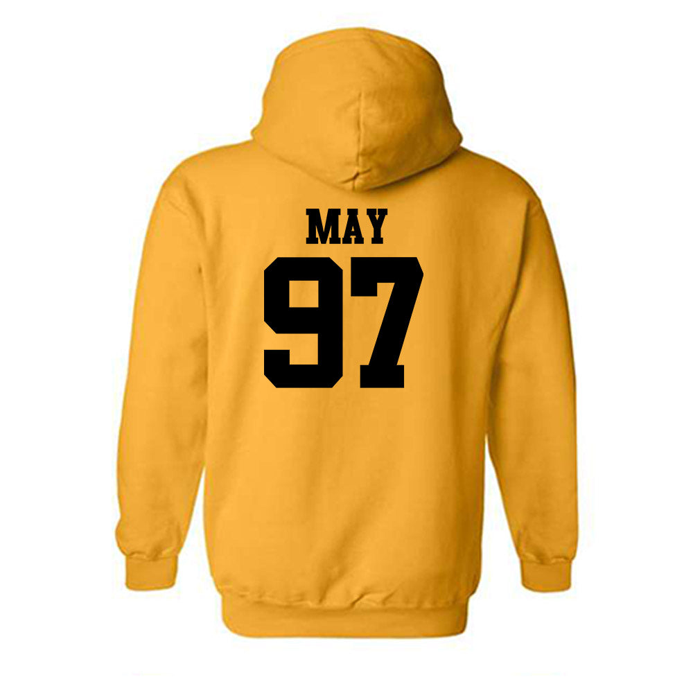 Missouri - NCAA Football : CJ May - Generic Shersey Hooded Sweatshirt-1