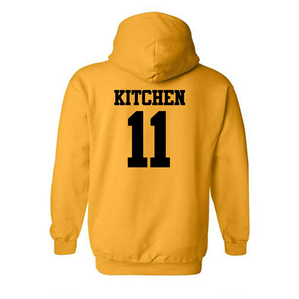 Missouri - NCAA Football : Langden Kitchen - Generic Shersey Hooded Sweatshirt-1