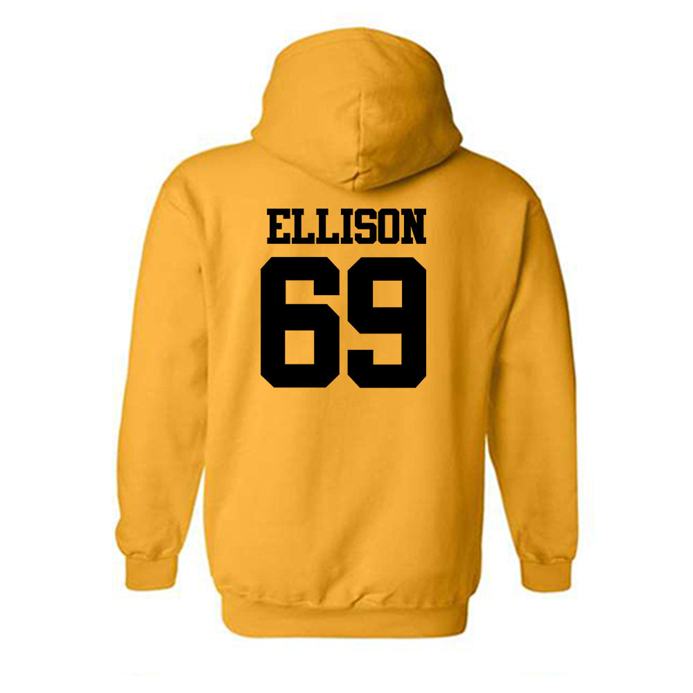 Missouri - NCAA Football : Braylon Ellison - Generic Shersey Hooded Sweatshirt-1