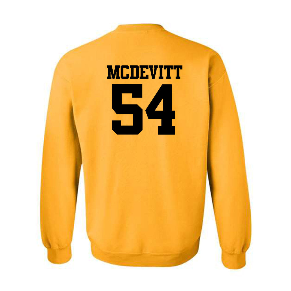 Missouri - NCAA Baseball : Josh McDevitt - Generic Shersey Crewneck Sweatshirt-1