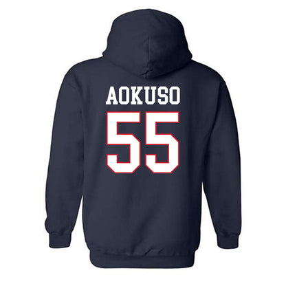 Gonzaga - NCAA Women's Basketball : Zeryhia Aokuso - Classic Shersey Hooded Sweatshirt-1