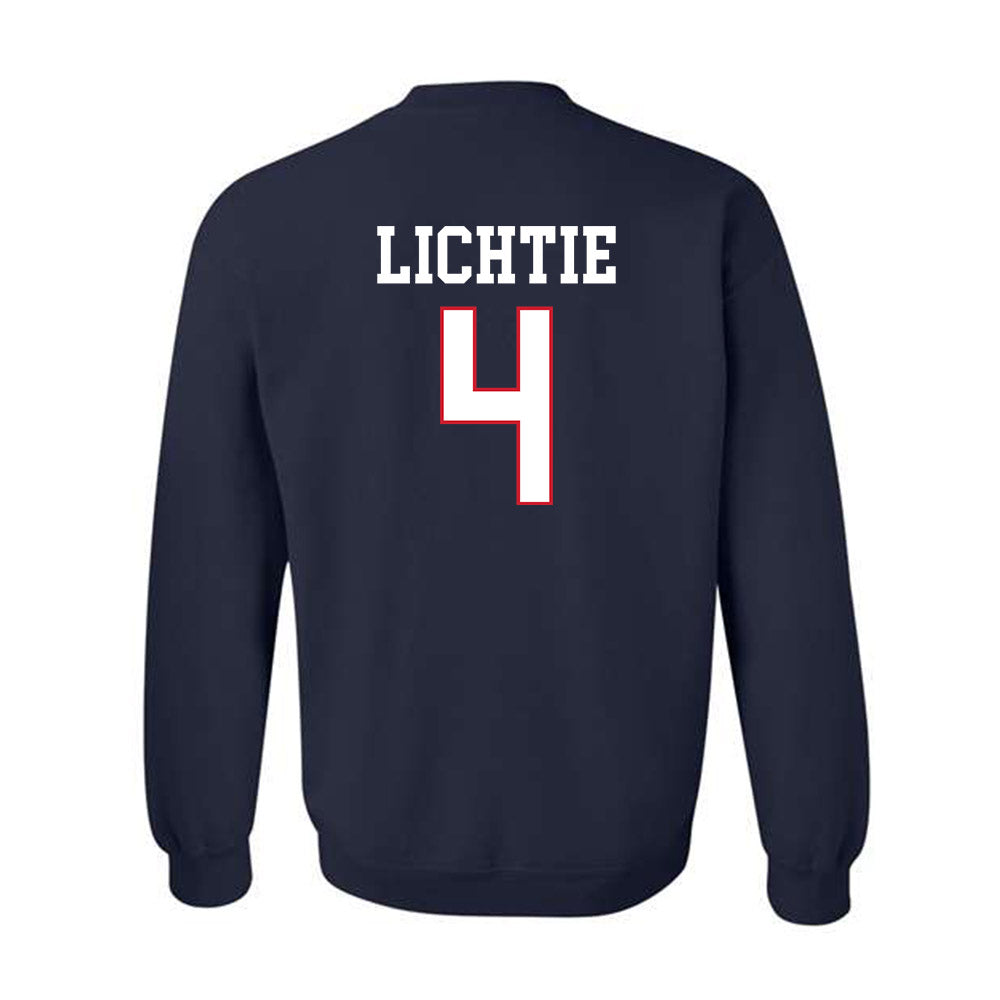 Gonzaga - NCAA Women's Basketball : Sierra Lichtie - Classic Shersey Crewneck Sweatshirt-1