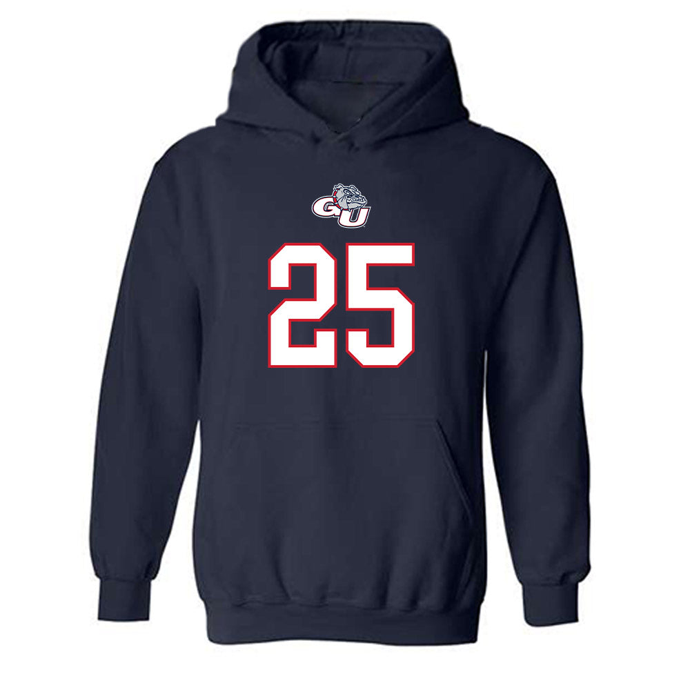 Gonzaga - NCAA Women's Basketball : Julia Wilson - Classic Shersey Hooded Sweatshirt-0