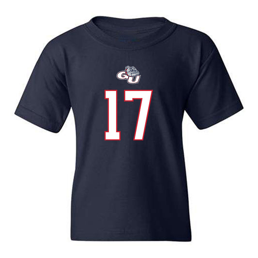 Gonzaga - NCAA Men's Basketball : Mario Saint-Supery - Classic Shersey Youth T-Shirt-0