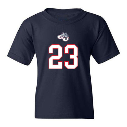 Gonzaga - NCAA Men's Basketball : Adam Miller - Classic Shersey Youth T-Shirt-0