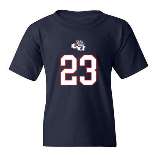 Gonzaga - NCAA Men's Basketball : Adam Miller - Classic Shersey Youth T-Shirt-0