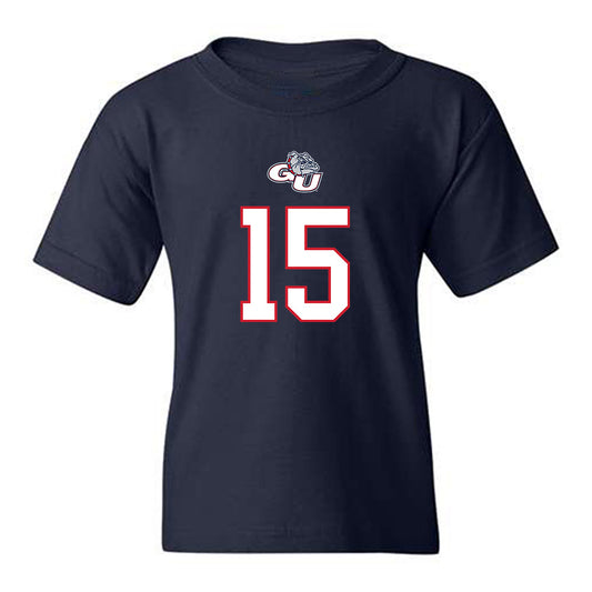 Gonzaga - NCAA Men's Basketball : Graham Ike - Classic Shersey Youth T-Shirt-0