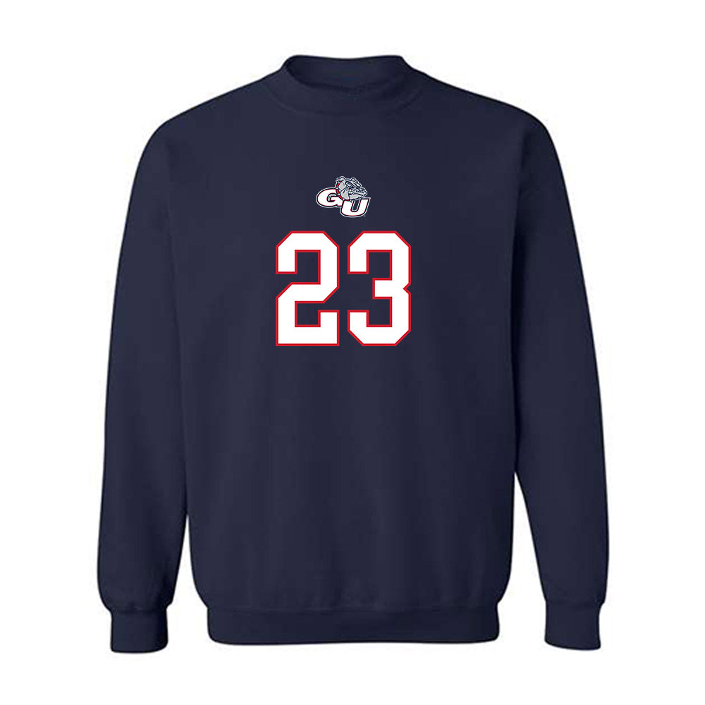 Gonzaga - NCAA Men's Basketball : Adam Miller - Classic Shersey Crewneck Sweatshirt-0