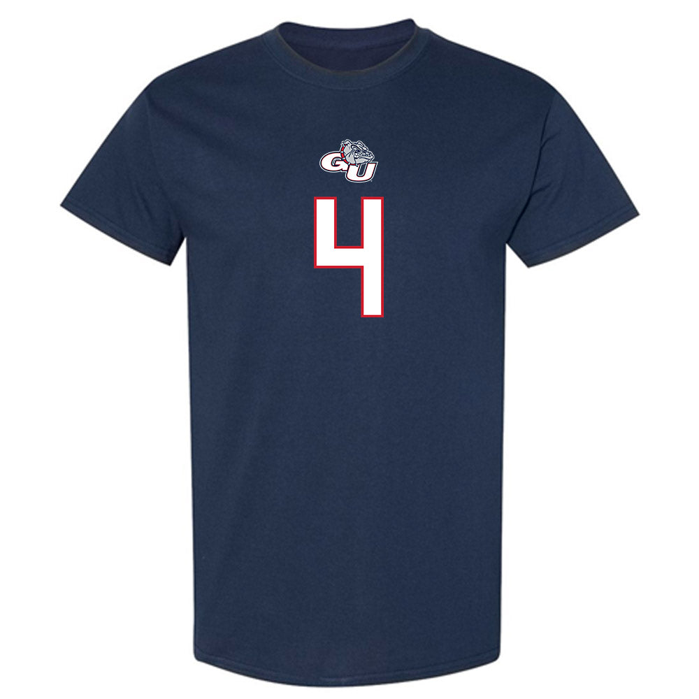 Gonzaga - NCAA Men's Basketball : Davis Fogle - Classic Shersey T-Shirt-0
