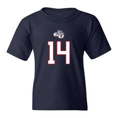 Gonzaga - NCAA Men's Basketball : Alonzo Metz - Classic Shersey Youth T-Shirt-0