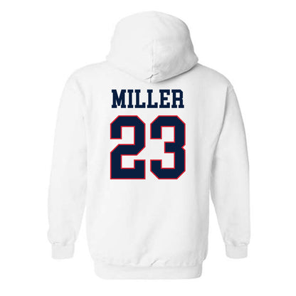 Gonzaga - NCAA Men's Basketball : Adam Miller - Classic Shersey Hooded Sweatshirt-1