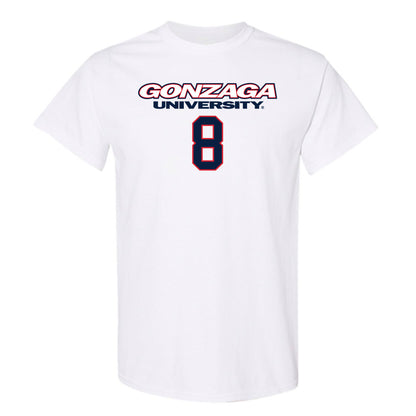 Gonzaga - NCAA Men's Basketball : Jalen Warley - Classic Shersey T-Shirt-0
