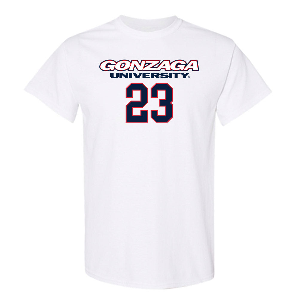 Gonzaga - NCAA Men's Basketball : Adam Miller - Classic Shersey T-Shirt-0