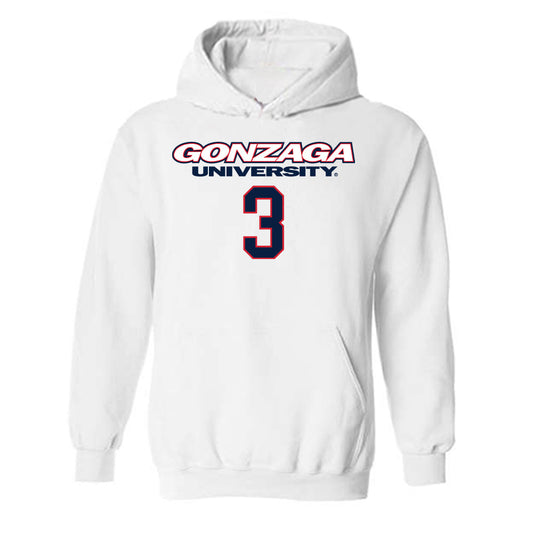 Gonzaga - NCAA Women's Basketball : Julia Wilson - Classic Shersey Hooded Sweatshirt-0