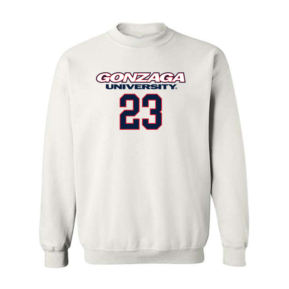 Gonzaga - NCAA Men's Basketball : Adam Miller - Classic Shersey Crewneck Sweatshirt-0