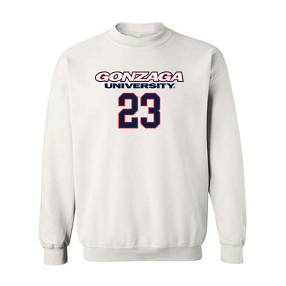 Gonzaga - NCAA Men's Basketball : Adam Miller - Classic Shersey Crewneck Sweatshirt-0