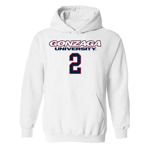 Gonzaga - NCAA Men's Basketball : Javon Bennett - Classic Shersey Hooded Sweatshirt-0