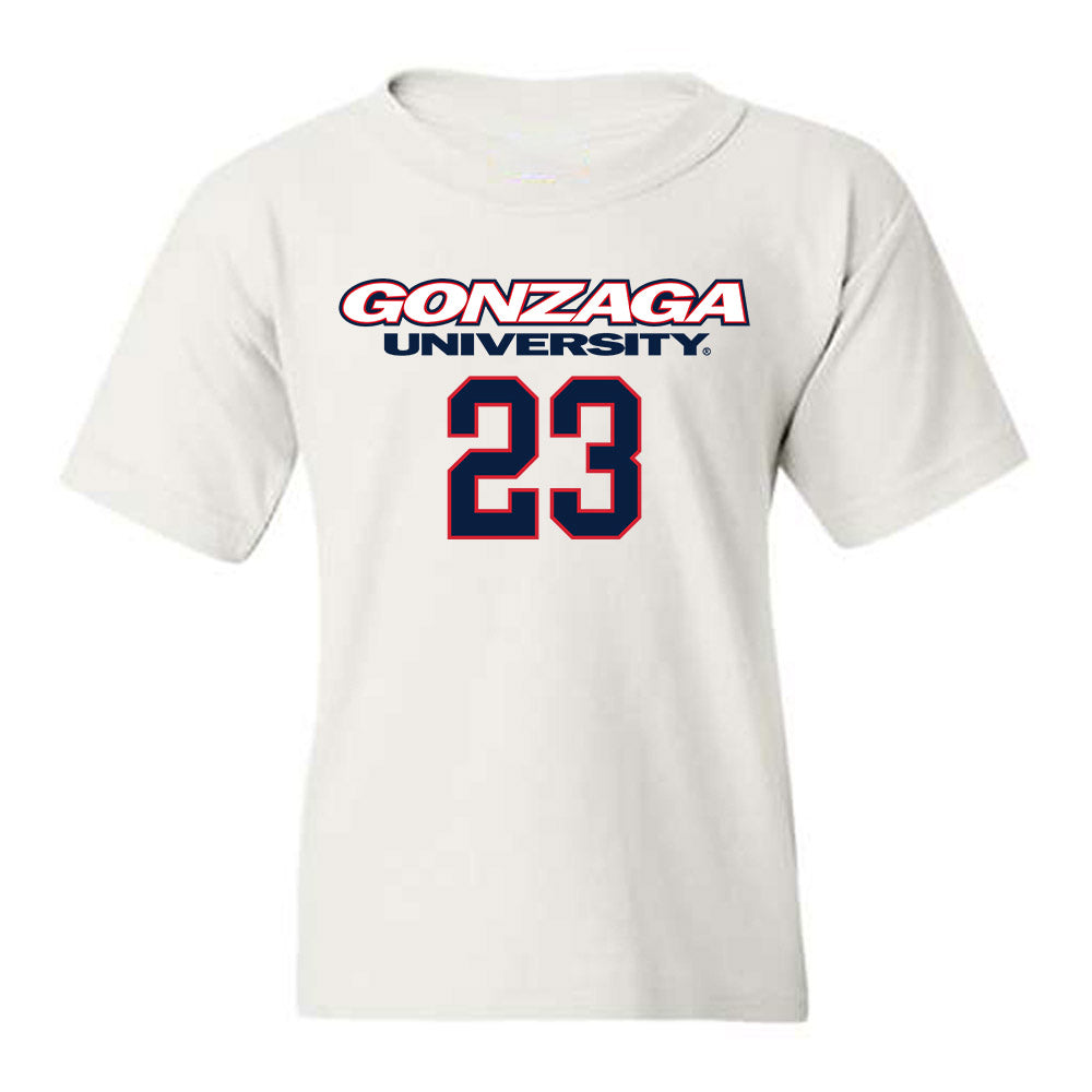 Gonzaga - NCAA Men's Basketball : Adam Miller - Classic Shersey Youth T-Shirt-0