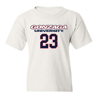 Gonzaga - NCAA Men's Basketball : Adam Miller - Classic Shersey Youth T-Shirt-0
