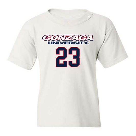 Gonzaga - NCAA Men's Basketball : Adam Miller - Classic Shersey Youth T-Shirt-0
