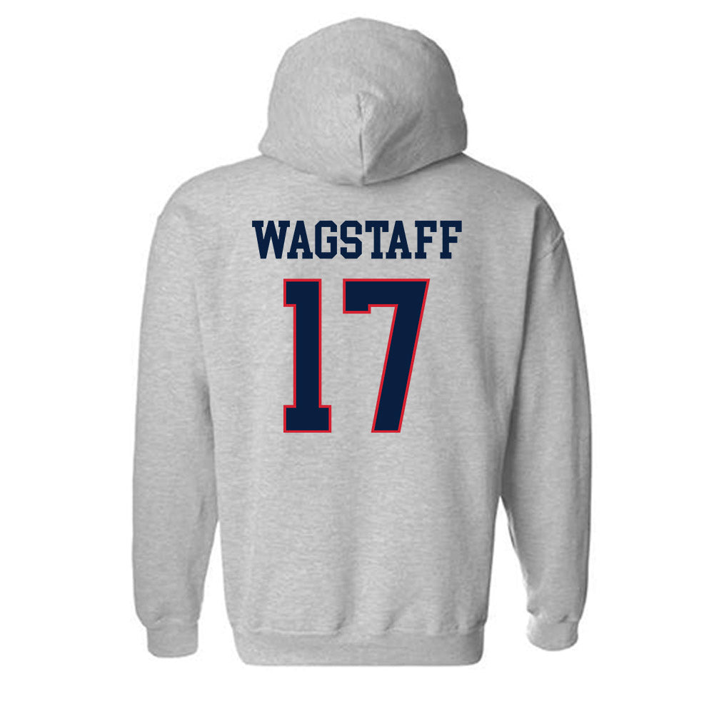 Gonzaga - NCAA Women's Volleyball : Claire Wagstaff - Classic Shersey Hooded Sweatshirt-1