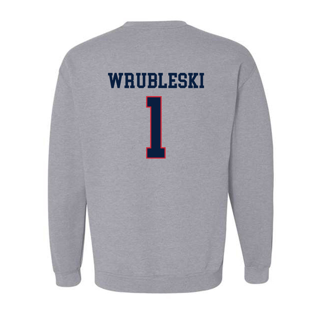 Gonzaga - NCAA Baseball : Jacob Wrubleski - Classic Shersey Crewneck Sweatshirt-1