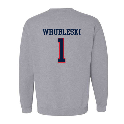 Gonzaga - NCAA Baseball : Jacob Wrubleski - Classic Shersey Crewneck Sweatshirt-1