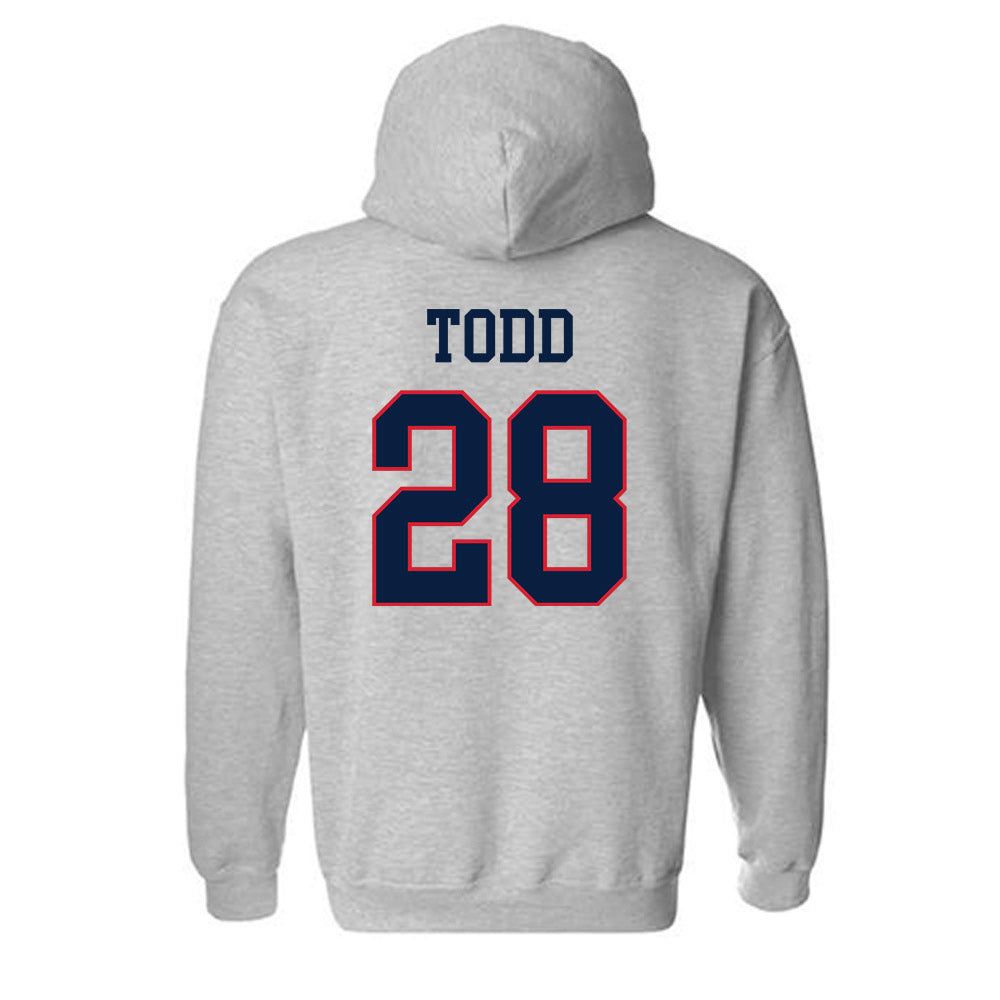 Gonzaga - NCAA Women's Soccer : Emily Todd - Classic Shersey Hooded Sweatshirt-1