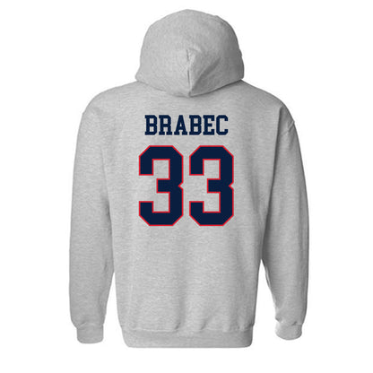 Gonzaga - NCAA Baseball : Gabriel Brabec - Classic Shersey Hooded Sweatshirt-1