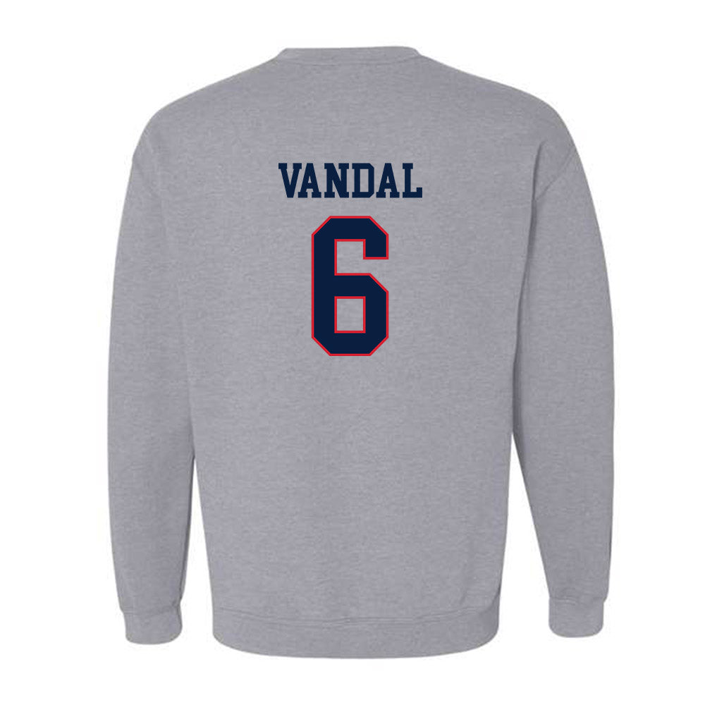 Gonzaga - NCAA Women's Volleyball : Gabby Vandal - Classic Shersey Crewneck Sweatshirt-1