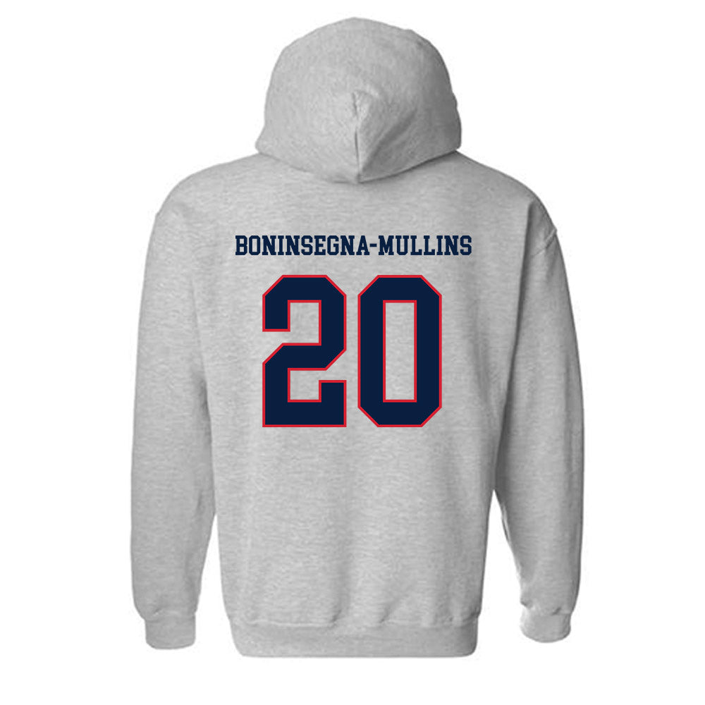 Gonzaga - NCAA Women's Soccer : Harper Boninsegna-Mullins - Classic Shersey Hooded Sweatshirt-1