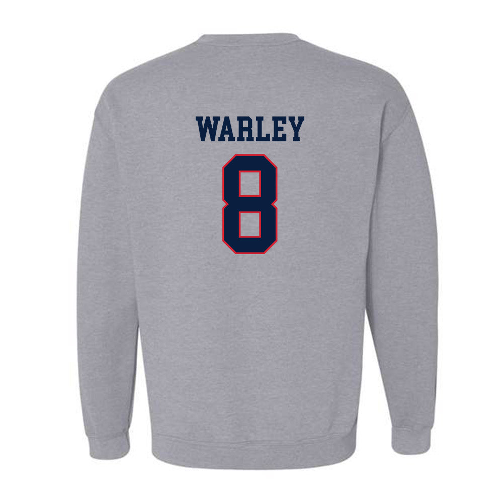 Gonzaga - NCAA Men's Basketball : Jalen Warley - Classic Shersey Crewneck Sweatshirt-1