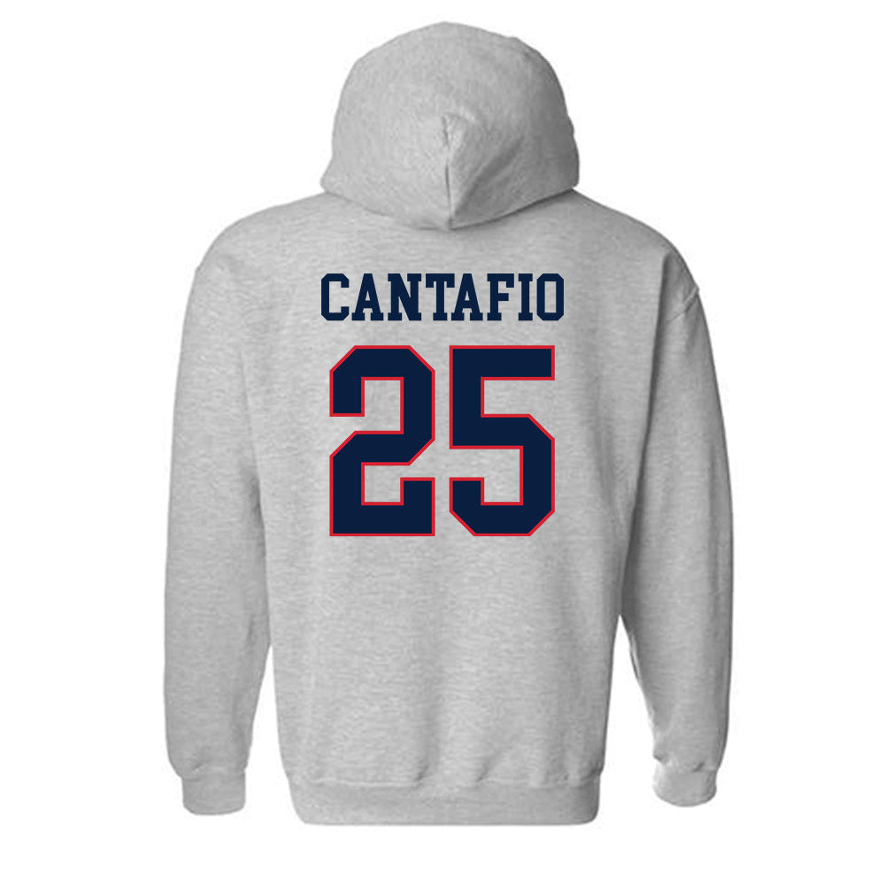 Gonzaga - NCAA Men's Soccer : Dylan Cantafio - Classic Shersey Hooded Sweatshirt-1